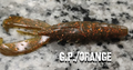 Punch Craws - 25 pack / Green Pumpkin Orange